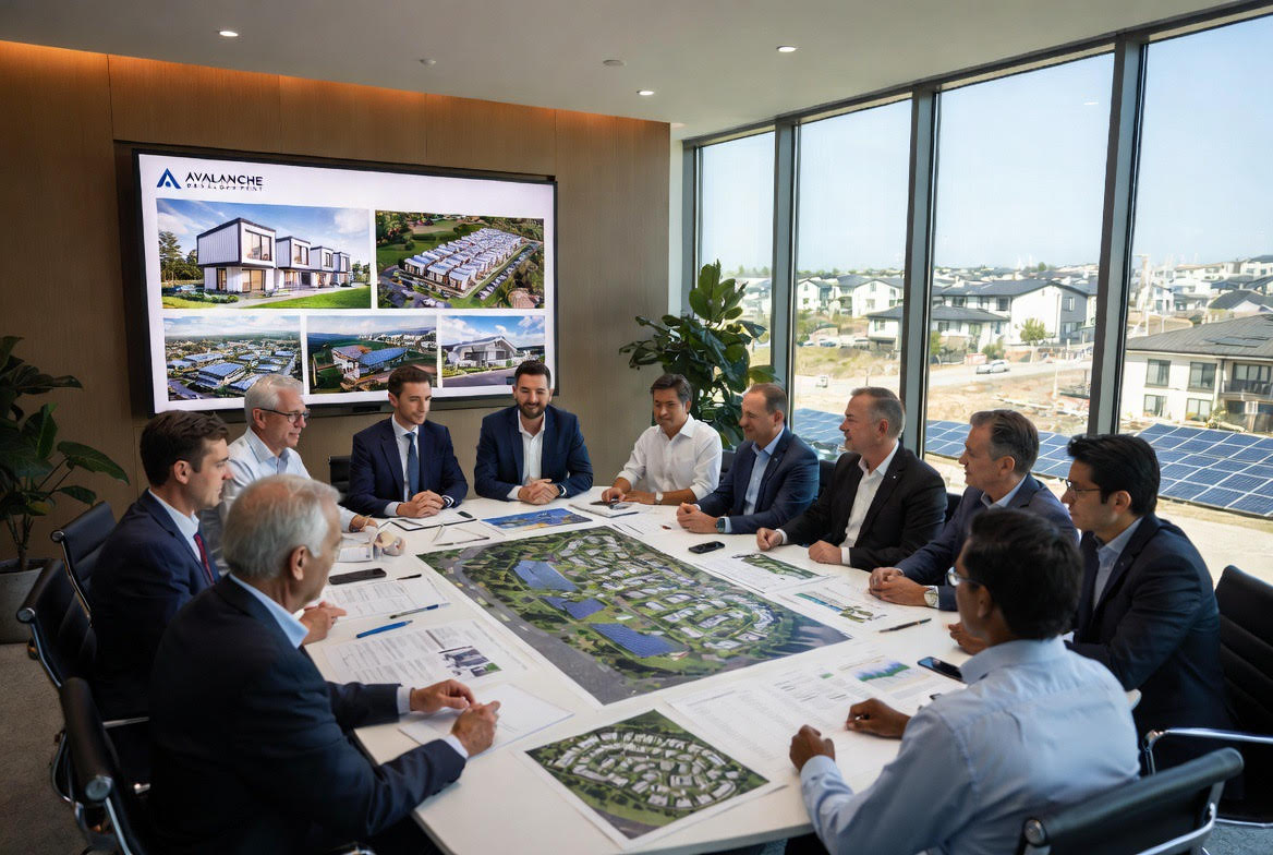 Professional investor or development meeting image